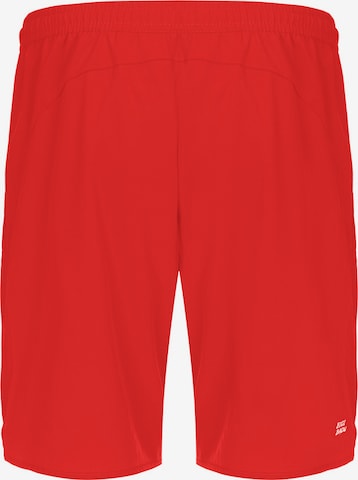 BIDI BADU Regular Workout Pants 'Henry Tech' in Red
