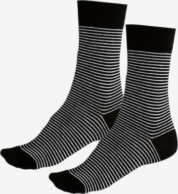 H.I.S Damensocken (6 Paar) in Schwarz: predná strana