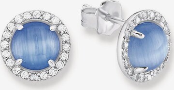 AMOR Earrings in Blue: front
