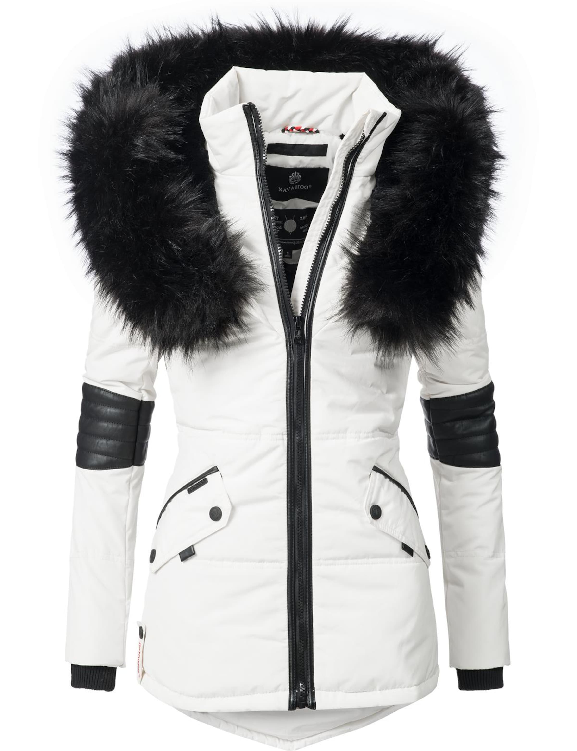 NAVAHOO Зимно яке 'Nirvana' в бяло: отпред