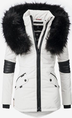 NAVAHOO Winter jacket 'Nirvana' in White: front