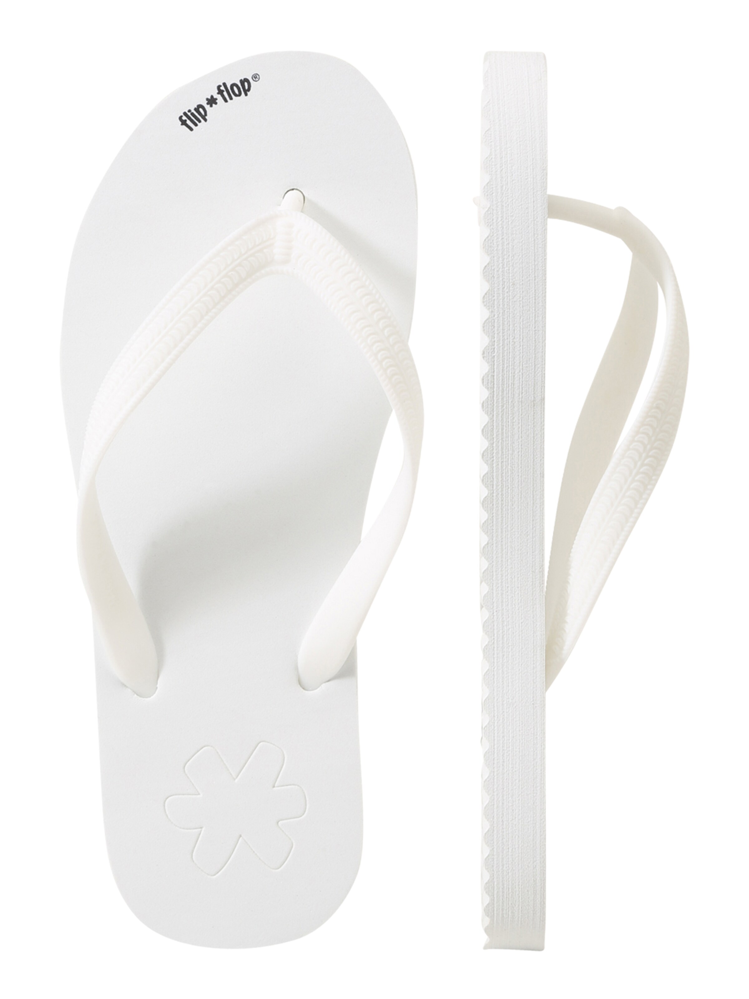 Flip-flops de la FLIP*FLOP pe alb