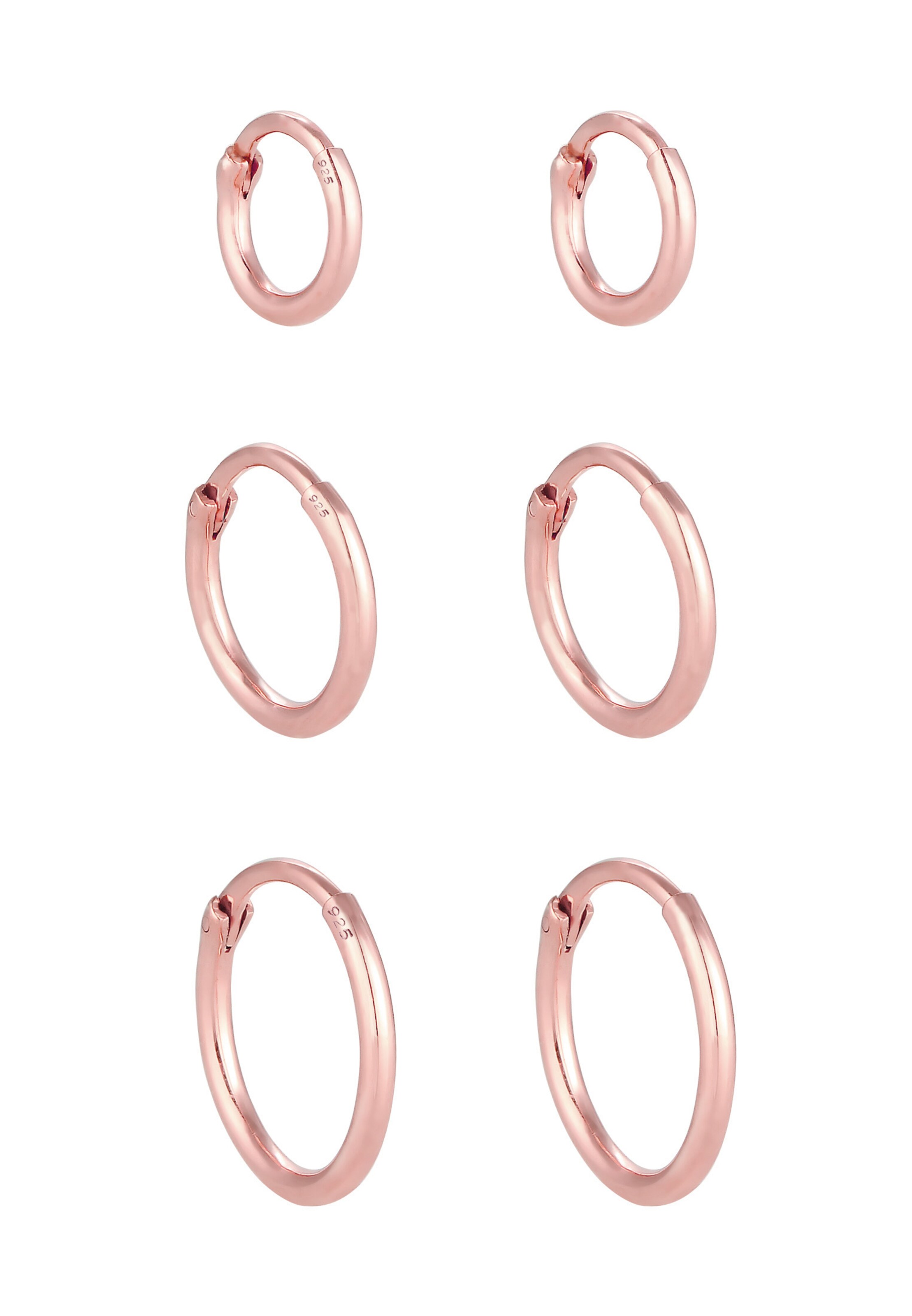 ELLI Náušnice 'Creolen' - Zlatá