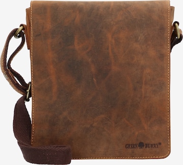 GREENBURRY Crossbody Bag in Brown: front