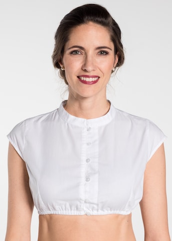 SPIETH & WENSKY Traditional Blouse 'Kultur' in White