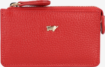 Braun Büffel Key Ring 'Asti' in Red: front