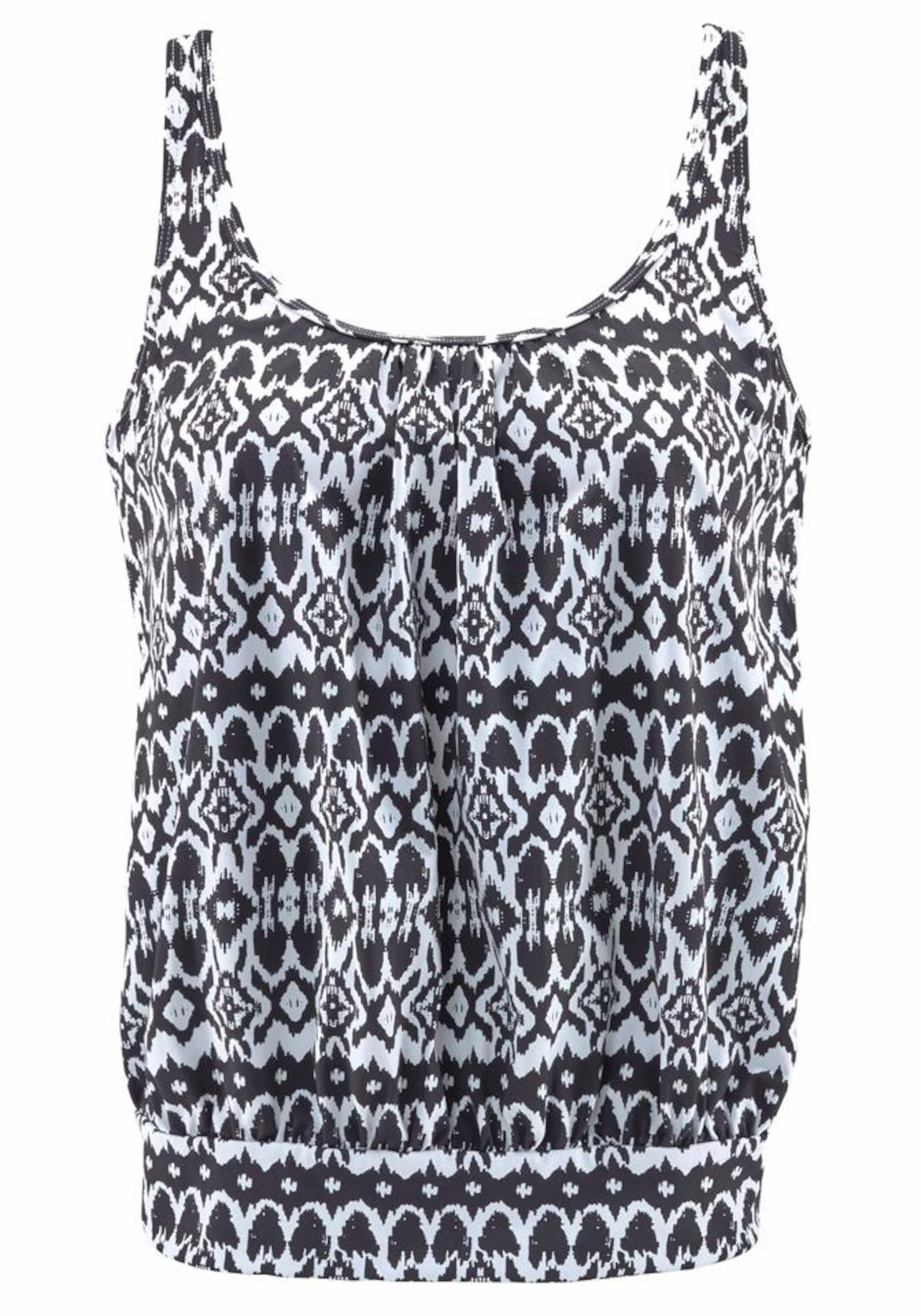 LASCANA - Tankini-Top in schwarz