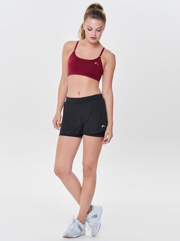 ONLY PLAY Bralette Sports Bra 'ONPLea' in Red