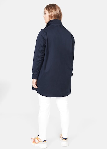 Manteau mi-saison MANGO en bleu