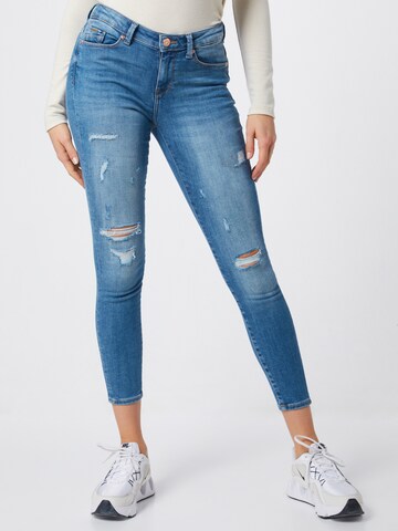 ONLY Skinny Jeans in Blauw: voorkant