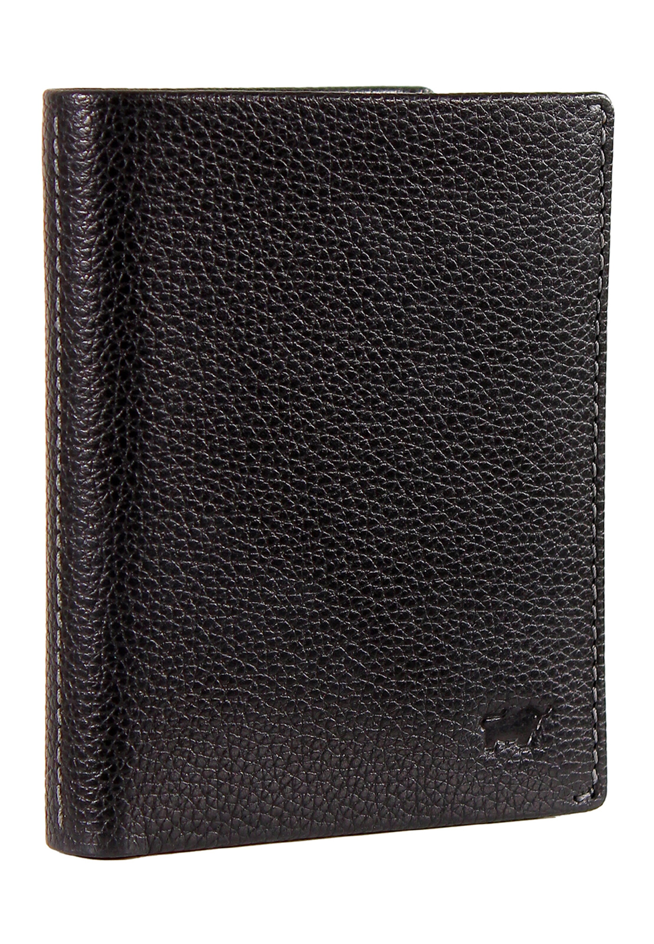 Braun Büffel Wallet 'Prato' in Black