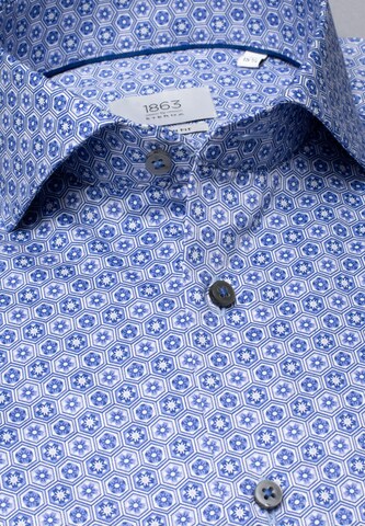 ETERNA Regular fit Button Up Shirt in Blue