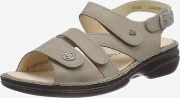 Finn Comfort Sandals in Grey: front