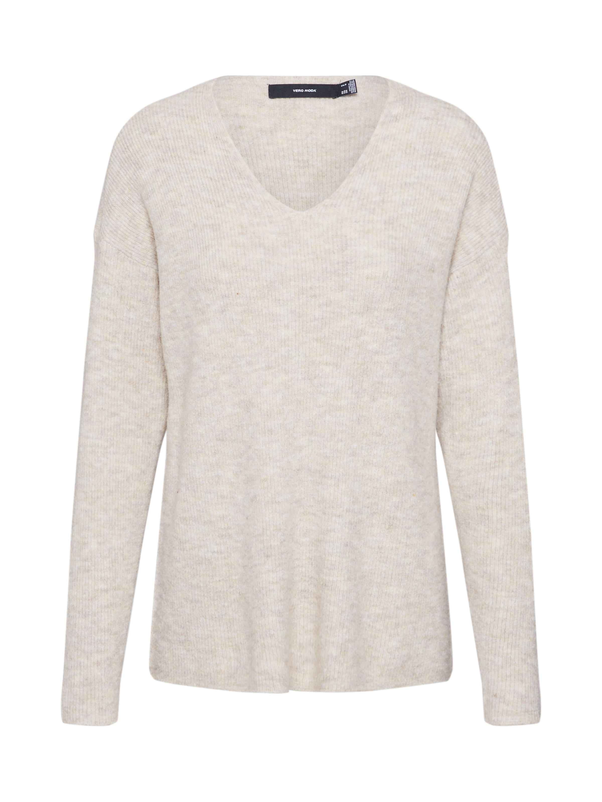 Pull-over 'Lefile' VERO MODA en beige : devant