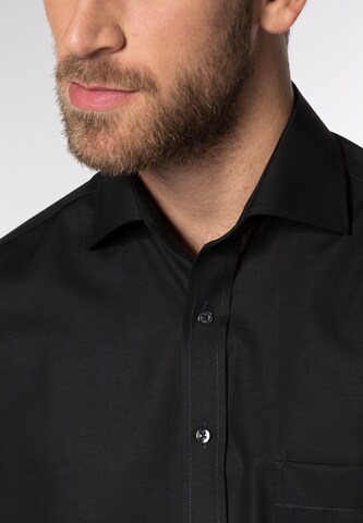 ETERNA Regular fit Business Shirt in Black