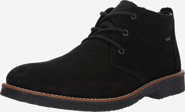 Bottines à lacets Rieker en noir : devant