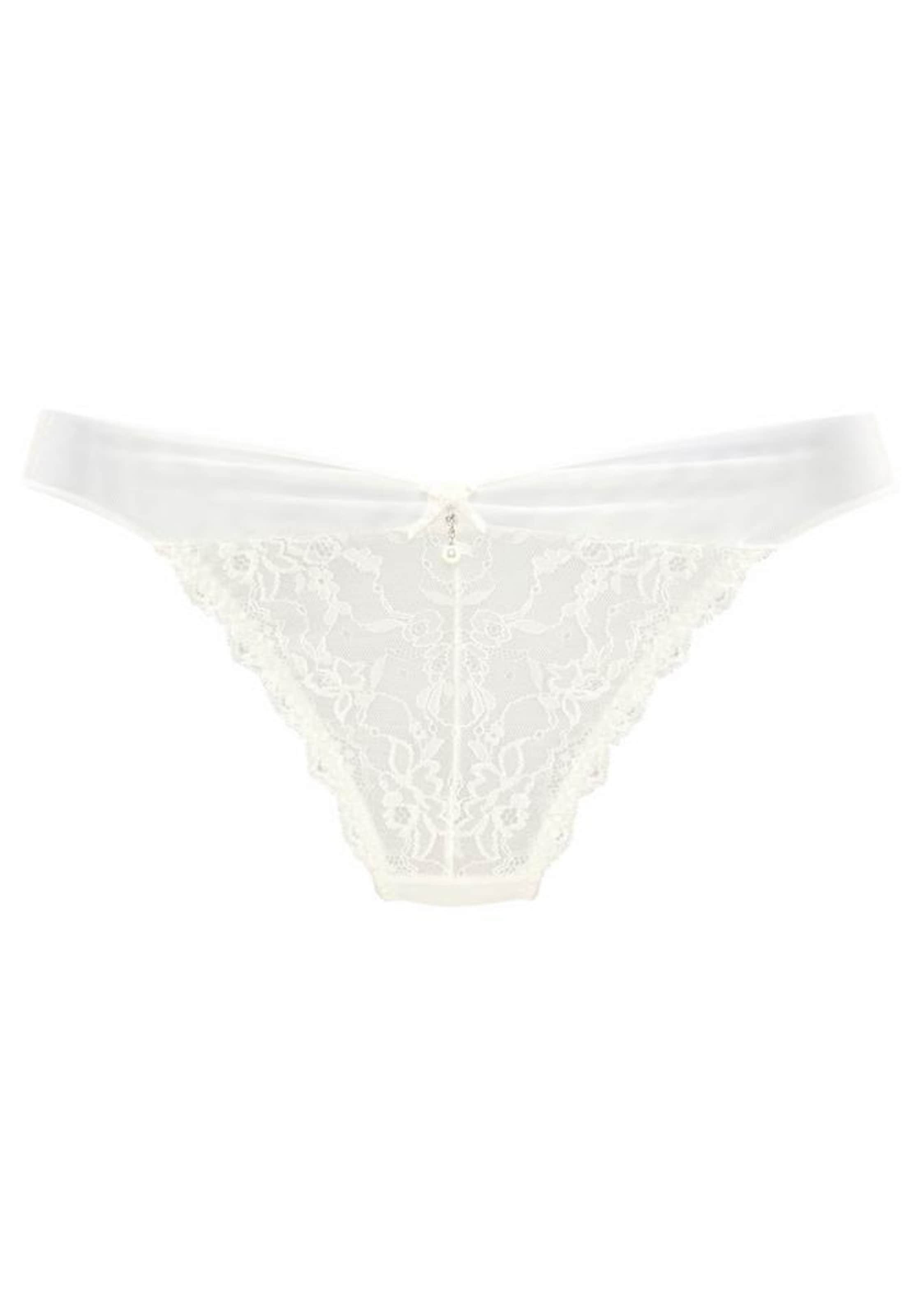 LASCANA - Tanga en beige: frente