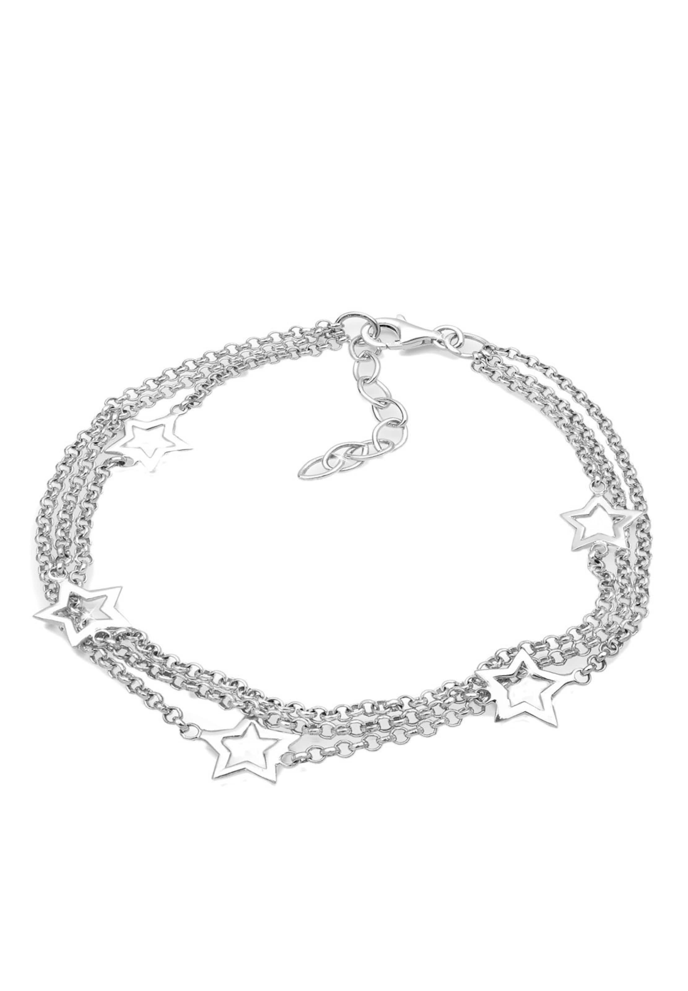 Bracelet ELLI en argent : devant