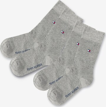 TOMMY HILFIGER Socken in Grau