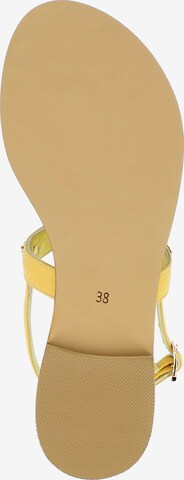 EVITA T-Bar Sandals 'OLIMPIA' in Yellow