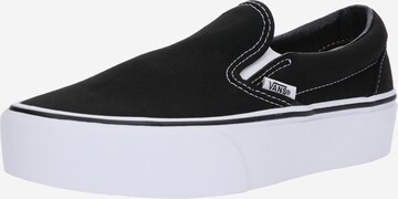 VANS Slip-on 'UA Classic Slip-On Platform' σε μαύρο: μπροστά