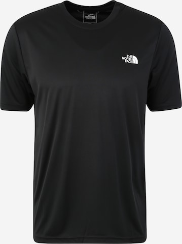 THE NORTH FACE - Regular Fit Camisa funcionais em preto: frente