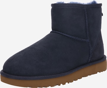 UGG - Botas de nieve 'Classic Mini II' en azul: frente