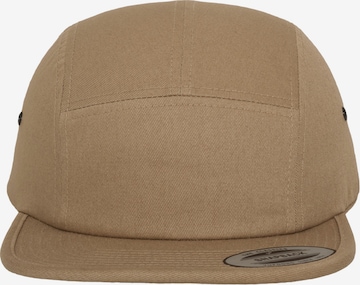 Flexfit Cap 'Classic Jockey' in Braun