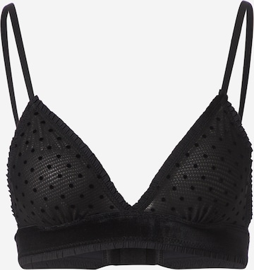 BeckSöndergaard Regular Bra 'Tassie' in Black: front