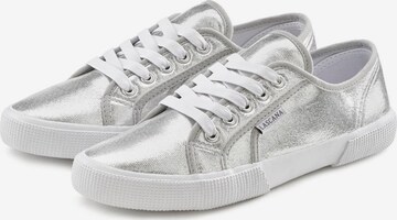 LASCANA Sneakers in Silver