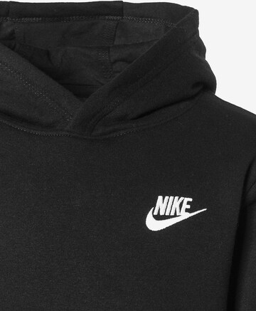 Nike Sportswear Sweatshirt 'Club' in Zwart