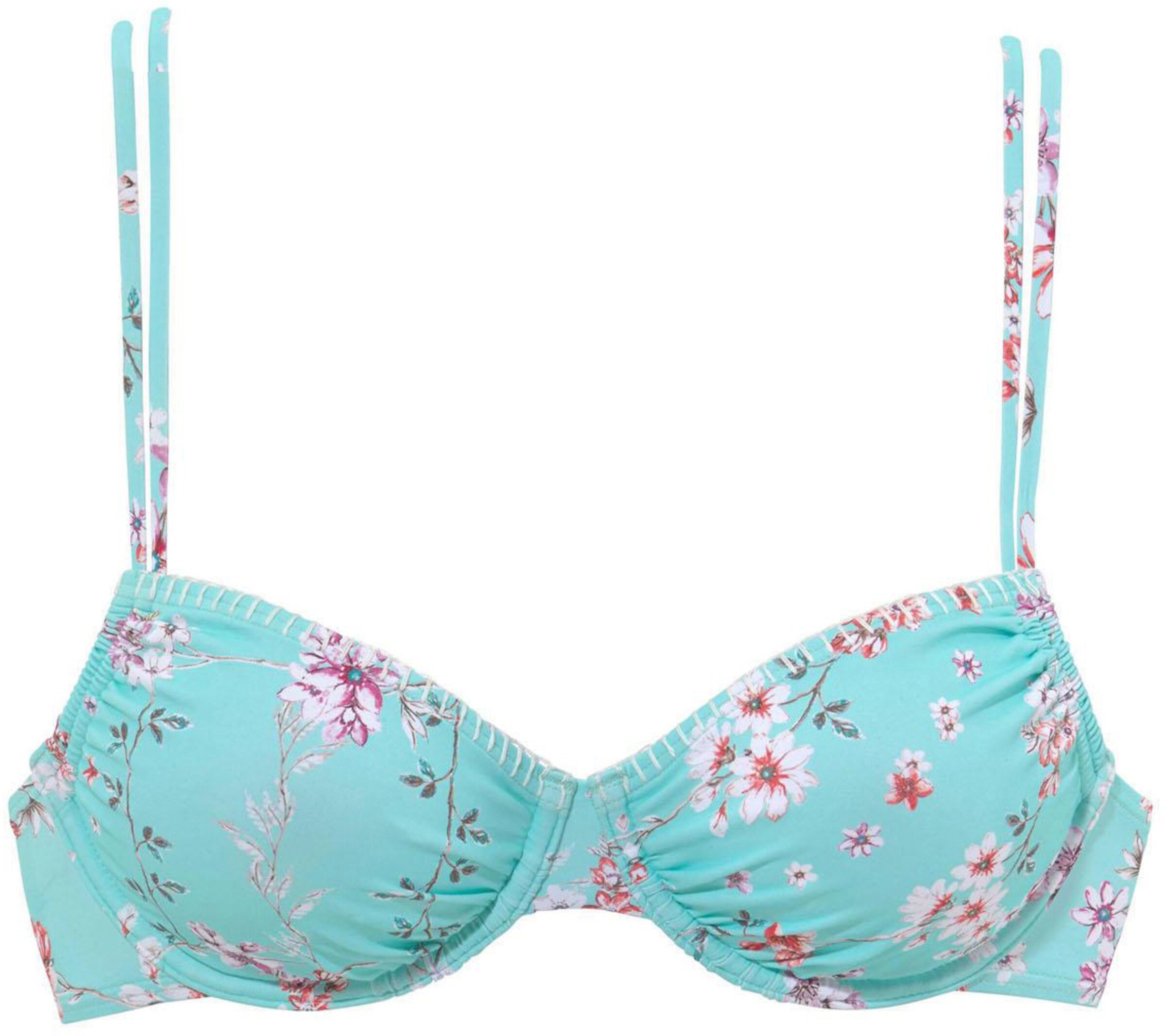 Sunseeker Bikini Top Ditsy In Hellblau Mischfarben About You