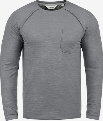 !Solid Sweatshirt 'Don' in Grey: front