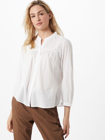 OPUS Blouse 'Fedale' in Wit: voorkant