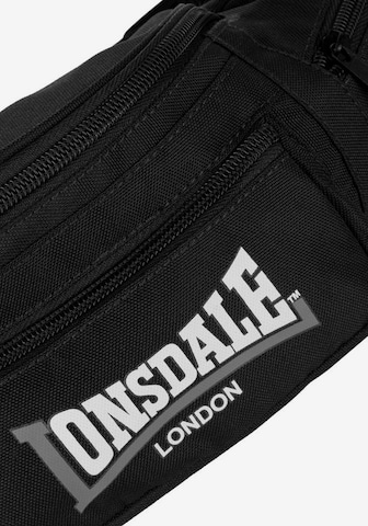 LONSDALE Fanny Pack in Black