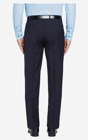 Digel Regular Pleat-Front Pants in Blue