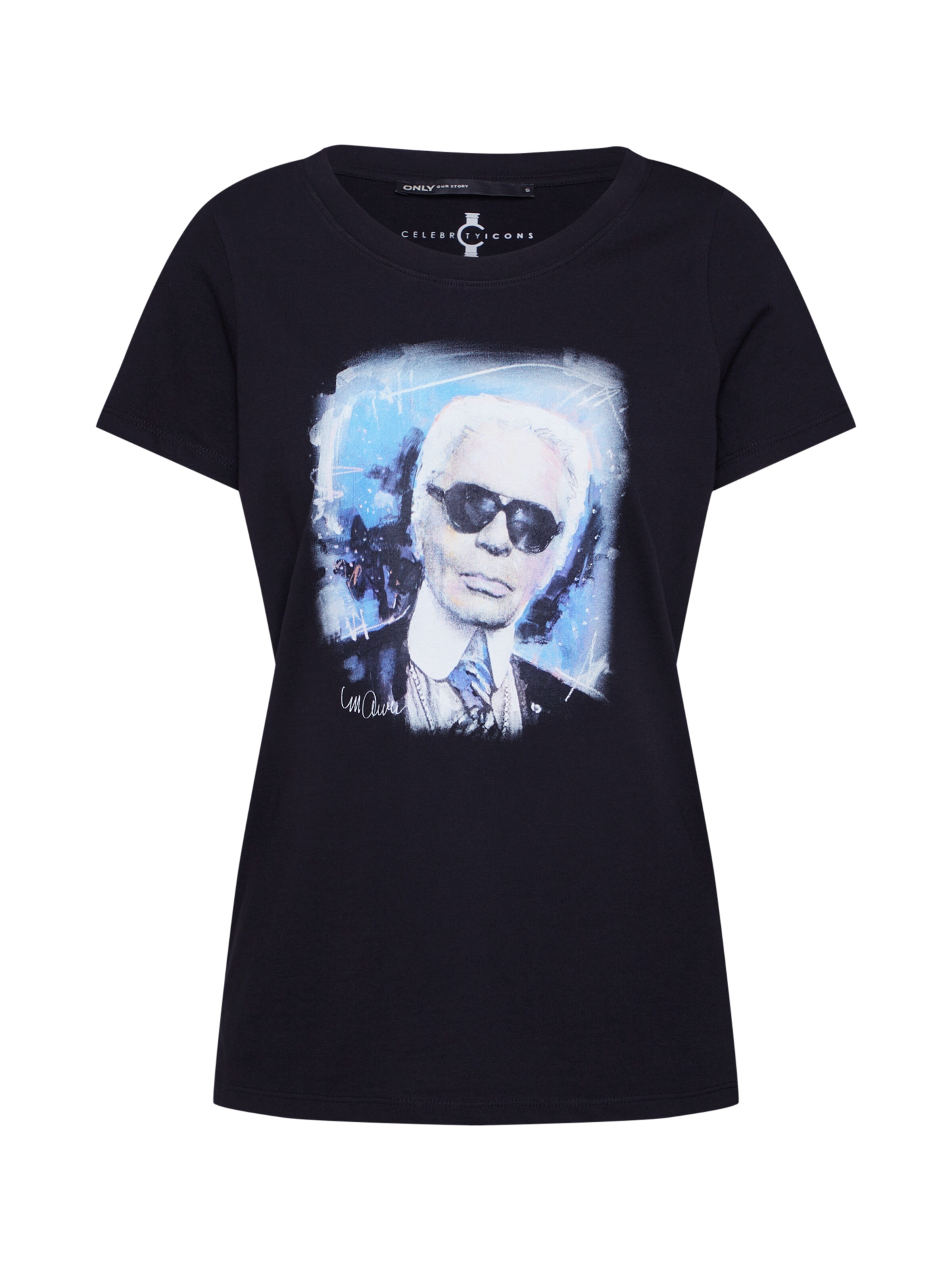 ONLY - Shirt 'KARL' in de kleur Zwart