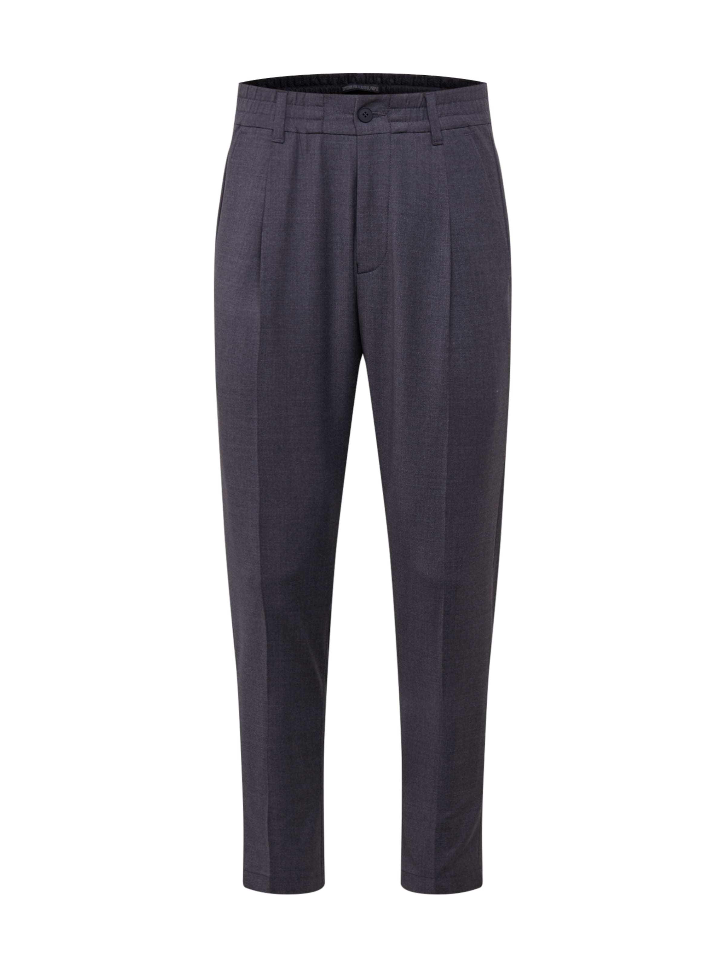 Regular Pantalon à plis DRYKORN en gris : devant