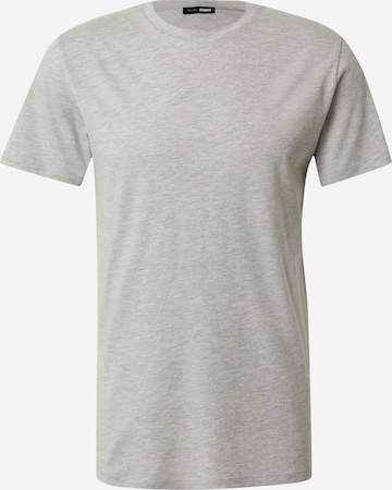 DAN FOX APPAREL - Camiseta 'Piet' en gris: frente