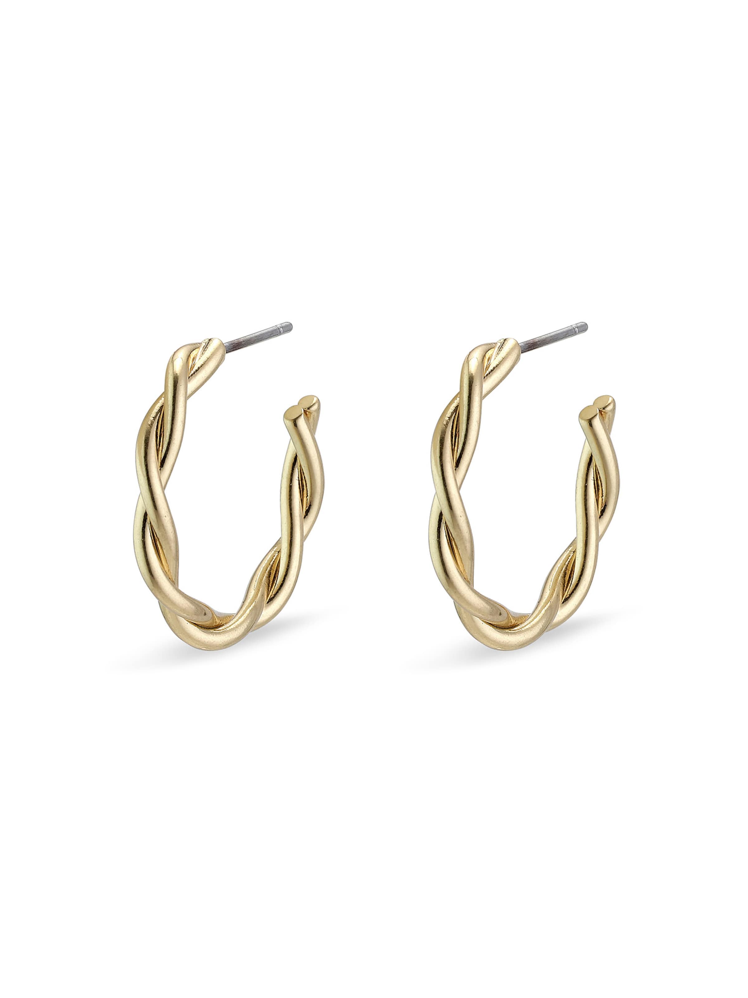 Pilgrim Earrings 'Naja' in Gold: front