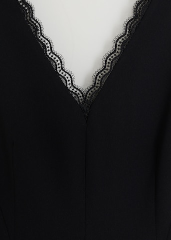 MANGO Obleka 'Eva' | črna barva