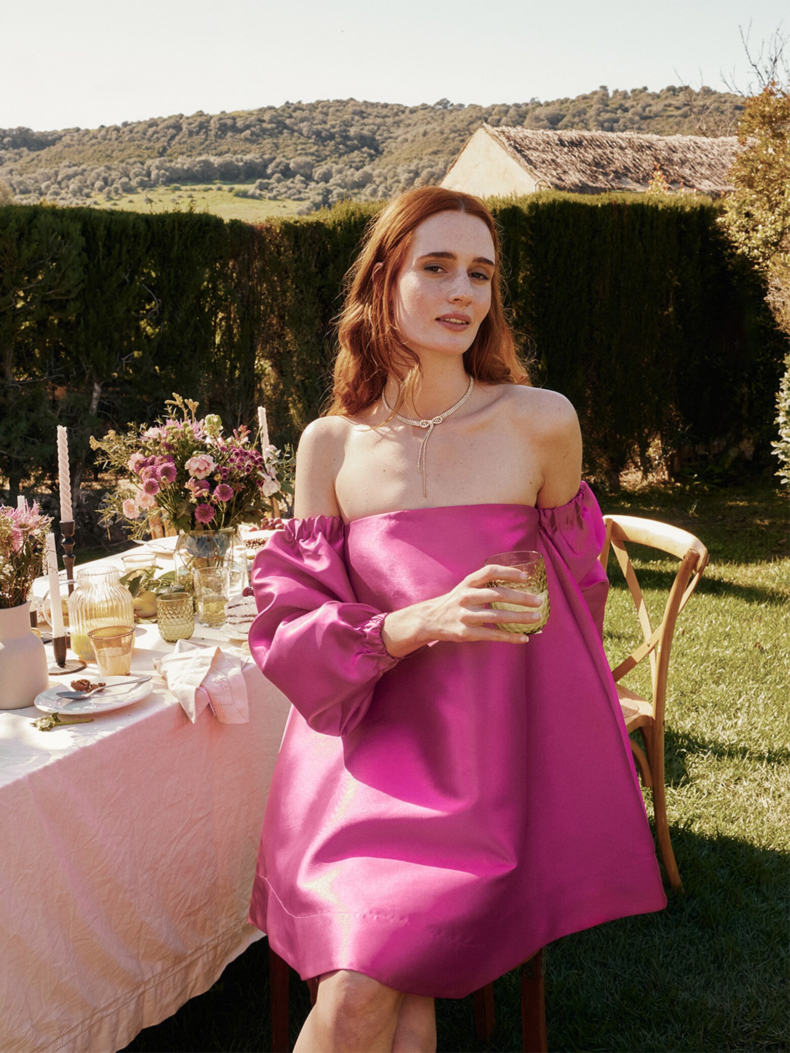 What’s your standout hue? Dreamy colorful wedding guest dresses