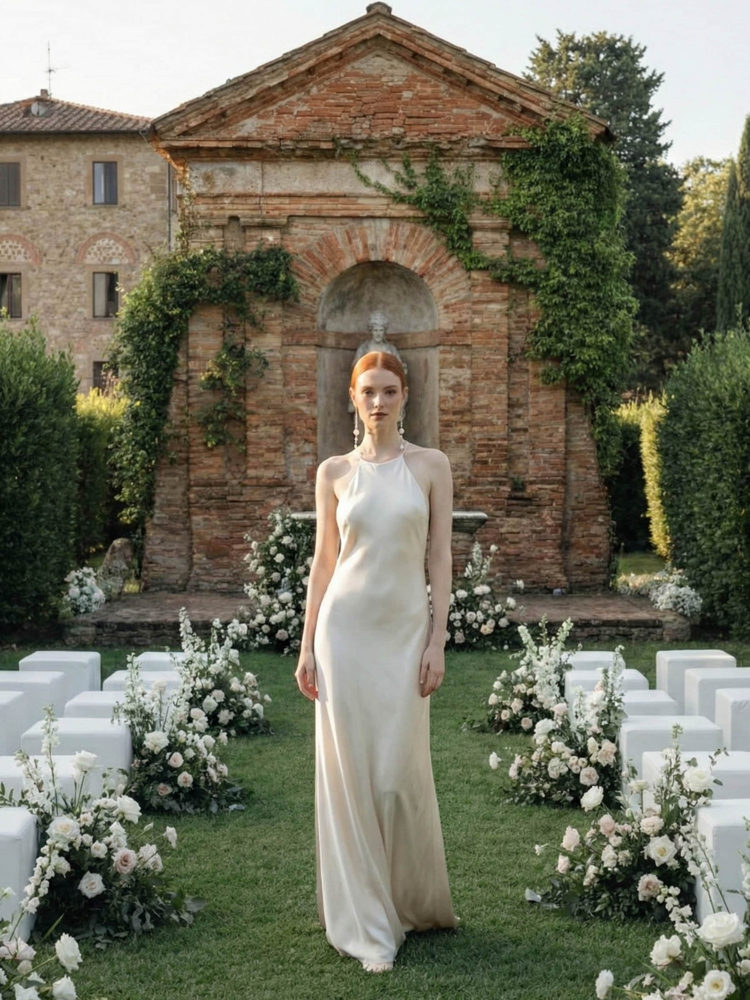 Emelie - Satin Bridal Dress