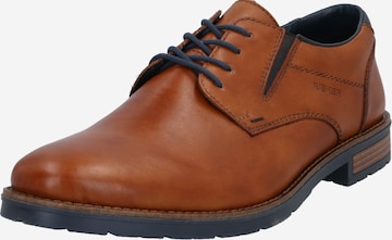 Rieker Lace-Up Shoes in Brown: front