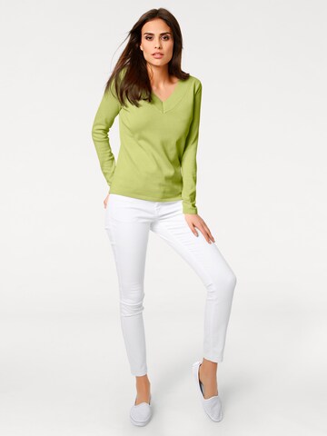 Pull-over heine en vert