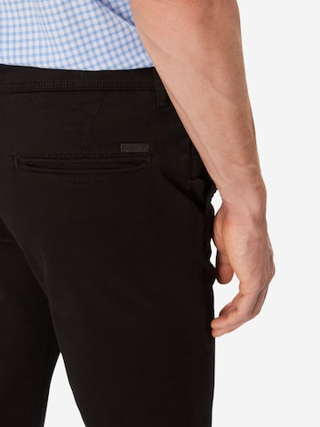 JACK & JONES Slimfit Chino nadrág 'Marco Bowie' - fekete