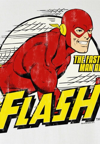 LOGOSHIRT Shirt 'Der Rote Blitz' in White