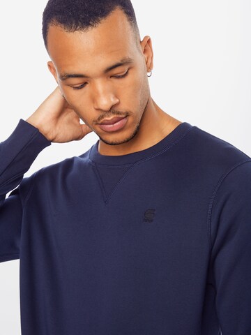 Sweat-shirt G-Star RAW en bleu