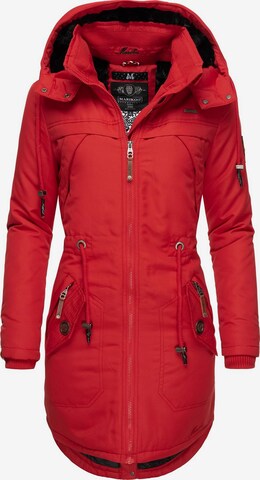 Parka d’hiver ' Kamii ' MARIKOO en rouge : devant