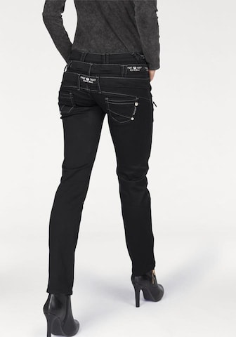 CIPO & BAXX Slimfit Jeans in Schwarz